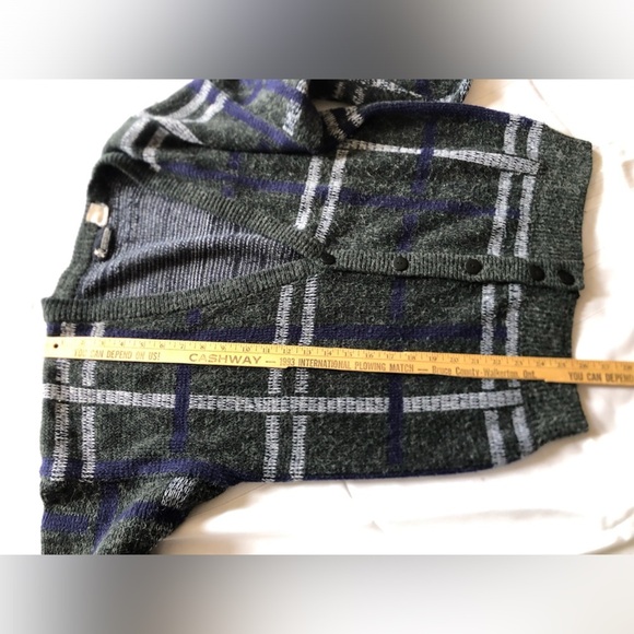 Vtg Bronzini Button Up Cardigan - Picture 8 of 11